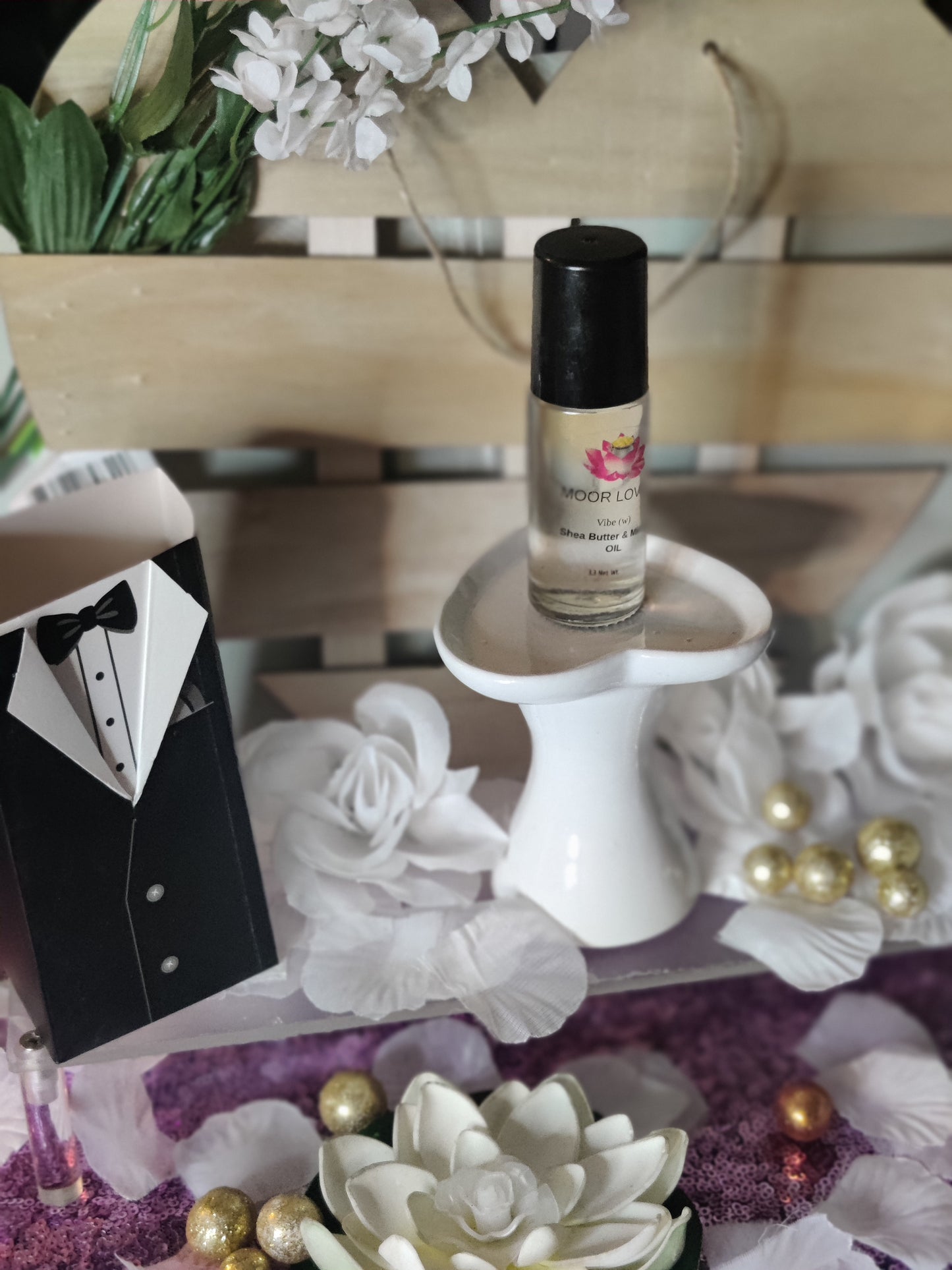 Golden men (Shea Butter & Mineral oil) Travel size ROLL ON